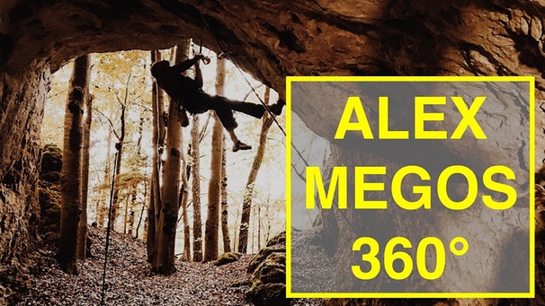 Alex Megos klettert Misery: 360 Grad-Video | Bild: Bayerischer Rundfunk (via YouTube)