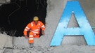 Bauarbeiten am Tunnel Eierberge | Bild: DB AG