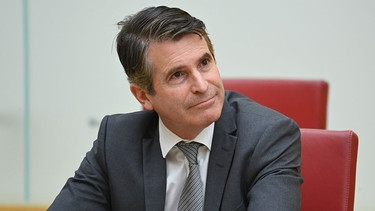 Eric Beißwenger (CSU) im Bayerischen Landtag  | Bild: picture alliance / SVEN SIMON | Frank Hoermann / SVEN SIMON