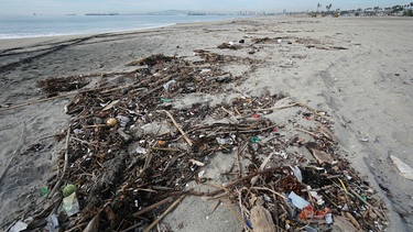 Nach Sturmflut: Long Beach im Dezember 2019 USA | Bild: picture alliance / ZUMAPRESS.com | Scott Varley