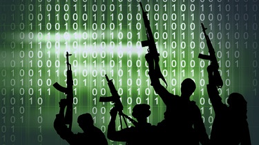 Cyber-Dschihad | Bild: colourbox.com; montage:br