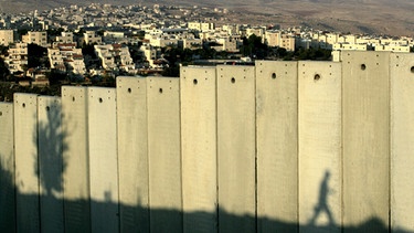 Israelische Trennmauer | Bild: picture-alliance/dpa