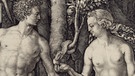 Adam und Eva - Kupferstich von Albrecht Dürer | Bild: picture-alliance/dpa