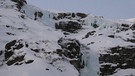 Graubünden: Zapporthütte: Eiskaskaden an der Schluchtwand | Bild: BR/Georg Bayerle