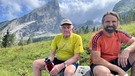 Klettertour mit Thomas Huber senior durch die Alte Westwand am kleinen Watzmann | Bild: BR; Georg Bayerle