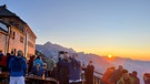 Klettertour mit Thomas Huber senior durch die Alte Westwand am kleinen Watzmann | Bild: BR; Georg Bayerle