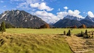 Naturerlebnis in den Buckelwiesen zwischen Krün und Mittenwald | Bild: Alpenwelt Karwendel - Wera Tuma