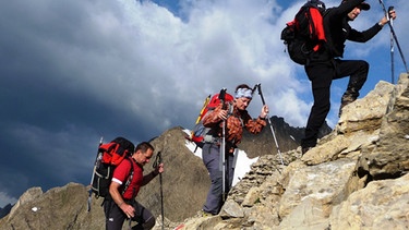 Roland-Ritter-Biwak in den Lechtaler Alpen: Aufstieg im Bereich des Parseier | Bild: BR/Georg Bayerle