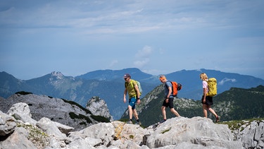 Unterwegs in den Berchtesgadener Alpen | Bild: BR Lukas Pilz