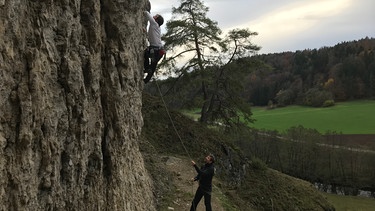 Traditionsreiche Climbs im Oberpfälzer Frankenjura | Bild: BR; Kilian Neuwert