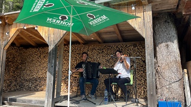 Ein musikalisches Event auf der Bregenzer Hütte | Bild: BR; Lisa Maria Strasser