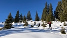 Skitour Lodron: Entspannter Zustieg zum Lodron  | Bild: BR/Iris Härdle