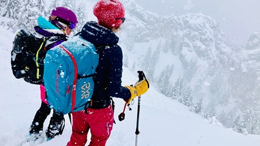 Ein spätwinterlicher Pulverschneetraum im Mangfallgebirge | Bild: BR; Elisabeth Tyroller