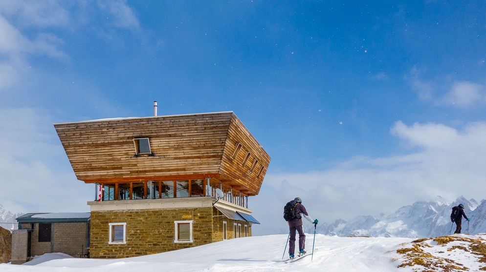 Beginn der Skihochtourensaison rund um die Corno-Gries-Hütte | Bild: BR; Folkert Lenz