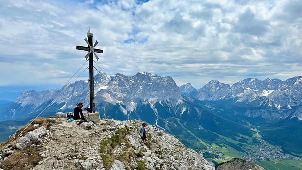  Tour auf den Daniel: Vom Gipfel des Daniel hat man eine Wahnsinns-Aussicht. | Bild: BR/Marlene Thiele