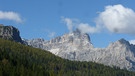 Vom Kreuzbergpass zur Nemes-Alm: Blick zu den Dreischusterspitzen | Bild: BR/Andrea Zinnecker