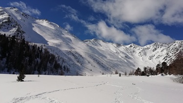 Schneeschuhtour im Südtiroler Schnalstal | Bild: BR; Carina Wöll