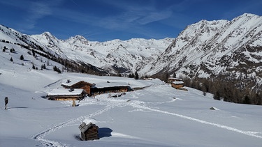 Schneeschuhtour im Südtiroler Schnalstal | Bild: BR; Didi Weithaler