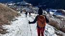 Auf der Via Engiadina in Graubünden | Bild: BR; Frauke Gerbig