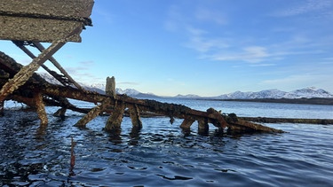 Unterwegs zum Wrack der „Tirpitz“ | Bild: BR; Andreas Pehl