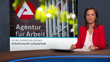 Moderatorin Mirjam Kottmann im BR24-Studio | Bild: BR