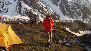 Reinhod Messner im Basislager Diamir (2019). | Bild: BR/Dolomites Film/Messner Mountain Movies/Simon Messner