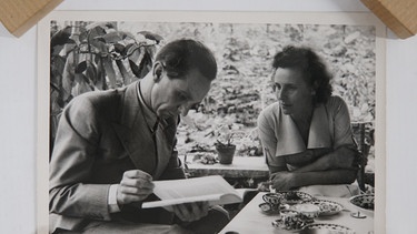 Leni Riefenstahl und Joseph Goebbels. | Bild: Vincent Productions GmbH 