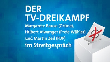 Wahlen 2013 Countdown Dreikampf | Bild: BR