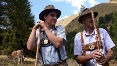 Alfons Premstaller auf der Kirchbergeralm | Bild: ORF/RANFILM