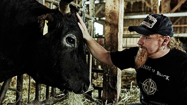 Der Koch und Wagyu Rinder Züchter Ludwig Maurer. | Bild: BR/Volker Debus