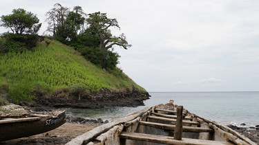 Landschaftsimpression von der Insel São Tomé in Westafrika. | Bild: BR/Bewegte Zeiten Filmproduktion GmbH/Deborah Stöckle