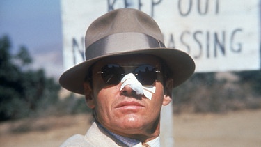 Privatdetektiv J.J. Gittes (Jack Nicholson) gerät in einen Sumpf aus Korruption und skandalösen Machenschaften bis hin zum Mord. | Bild: ARD Degeto/BR/Paramount Pictures