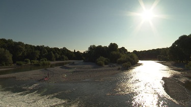 Morgenstimmung am Flaucher. | Bild: BR