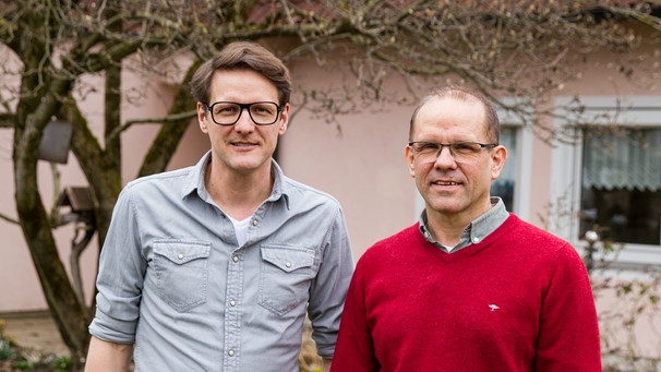 Von links: Martin und Franz im Portrait. | Bild: BR/Tobias Tempel