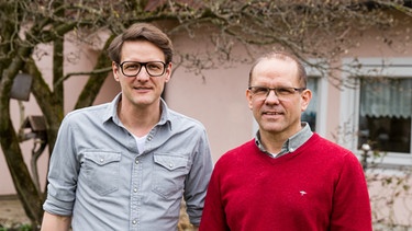 Von links: Martin und Franz im Portrait. | Bild: BR/Tobias Tempel