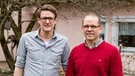 Von links: Martin und Franz im Portrait. | Bild: BR/Tobias Tempel