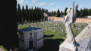 Der Friedhof San Michele. | Bild: BR