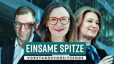 Key Visual zum Dokumentarfilm "Einsame Spitze - Vorstandsvorsitzende". | Bild: WDR/Graef Screen Productions GmbH