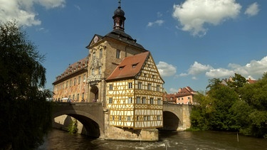 Ansicht des Alten Rathauses in Bamberg. | Bild: B.O.A. Videofilmkunst GmbH/BR/André Knauer