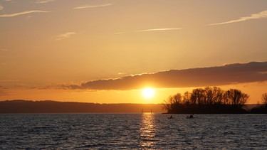 Abendstimmung am Bodensee. | Bild: SWR/Jochen Schmid