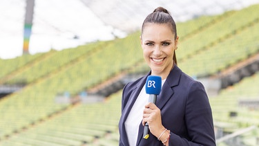 Zur neuen Saison 2022/23 verstärkt Sportmoderatorin Esther Sedlaczek das Team des BR-Klassikers "Blickpunkt Sport" am Sonntag. Ihren ersten Einsatz dort hat sie am 11.09.2022. | Bild: BR/Markus Konvalin