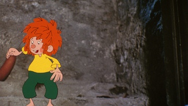 Der Pumuckl vereinbart mit Meister Eder, dass er wie ein Hund bellt, wenn jemand etwas vergisst oder verliert. Dass das keine gute Idee war, stellt sich bald heraus. | Bild: BR/Infafilm GmbH/Original-Entwurf "Pumuckl"-Figur: Barbara von Johnson