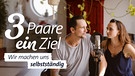 Ein junges Paar (Mandy und Ben) aus der 3. Staffel von "3 Paare, ein Ziel: Wir machen uns selbstständig" | Bild: BR/Bianca Taube/Montage: BR/Carina Urban