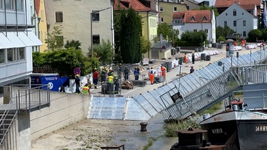 Regensburger kehren in ihre Wohnungen zurück | Bild: BR