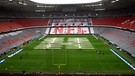 Allianz-Arena mit NFL-Logos | Bild: BR