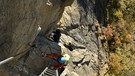 Hoachwool-Klettersteig bei Naturns  | Bild: BR/Stefan Herbke