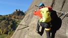 Hoachwool-Klettersteig bei Naturns  | Bild: BR/Stefan Herbke