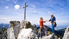 Michi Düchs und Tom Dauer am Blankenstein-Gipfel | Bild: BR/Thomas März