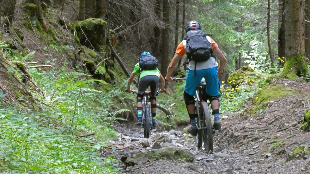 Beispiel Allgäu: Biken In Der Grauzone | Bergauf-Bergab | BR Fernsehen ...