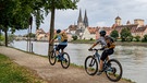 Mountainbiken im Umland von Regensburg | Bild: BR/Thomas März